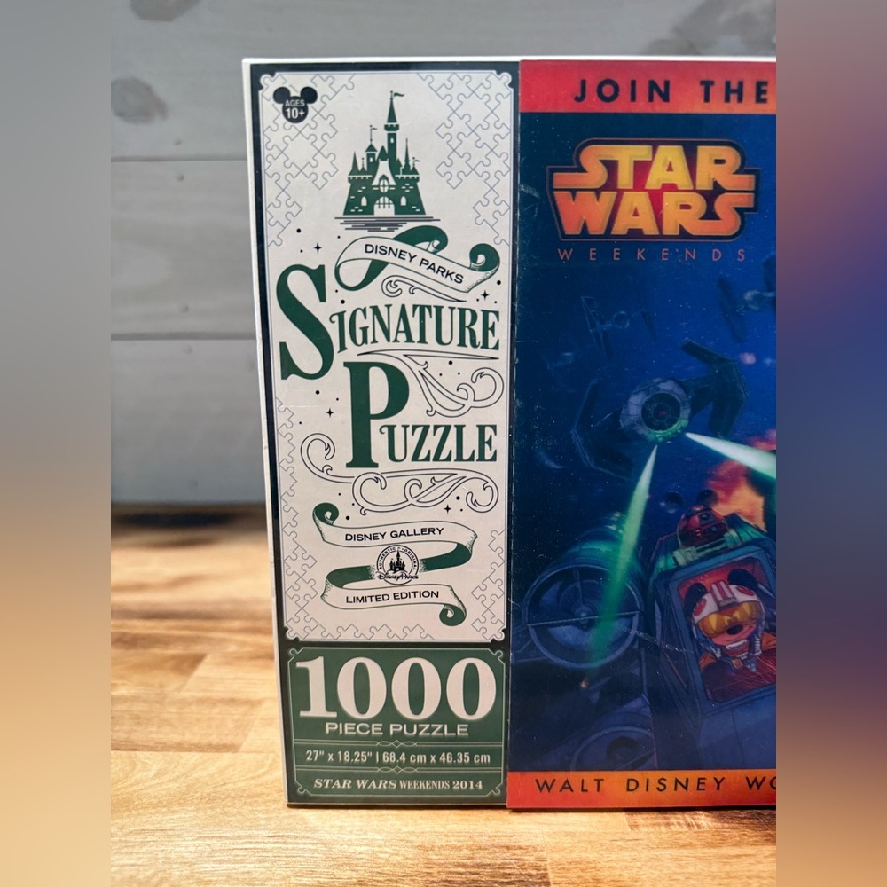 Disney Parks Signature Puzzle Star Wars Weekends 2014  LIMITED EDITION - Picture 5 of 10
